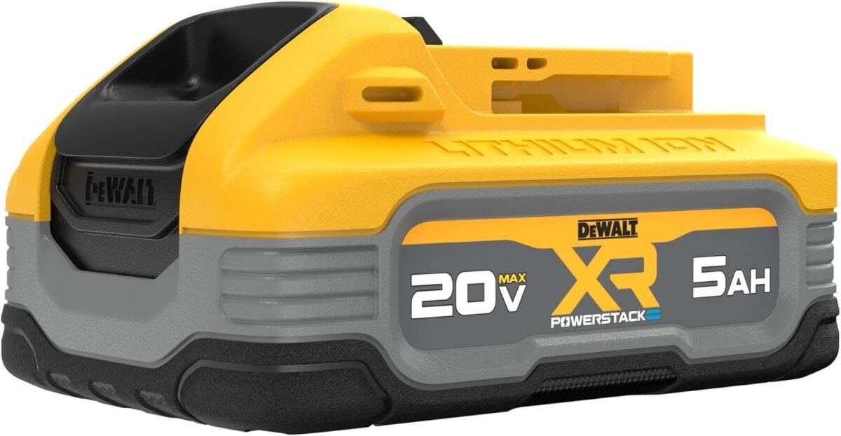 DEWALT 20V MAX* XR POWERSTACK™ 5Ah Battery
