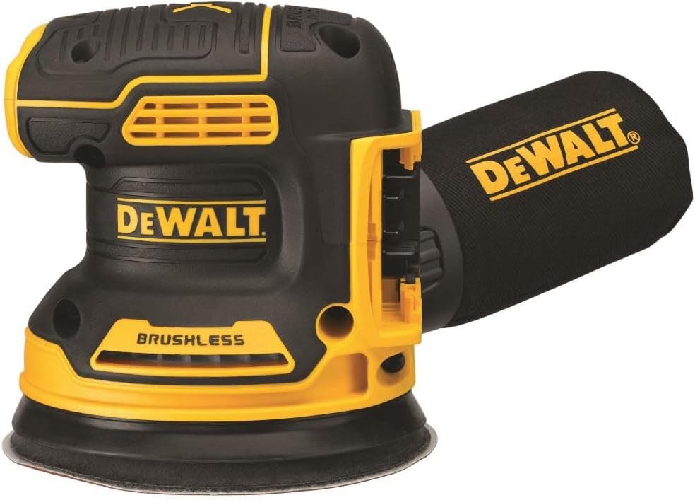 DEWALT 20V MAX* XR® 5 in. Brushless Cordless Variable-Speed Random Orbital Sander (Tool Only)
