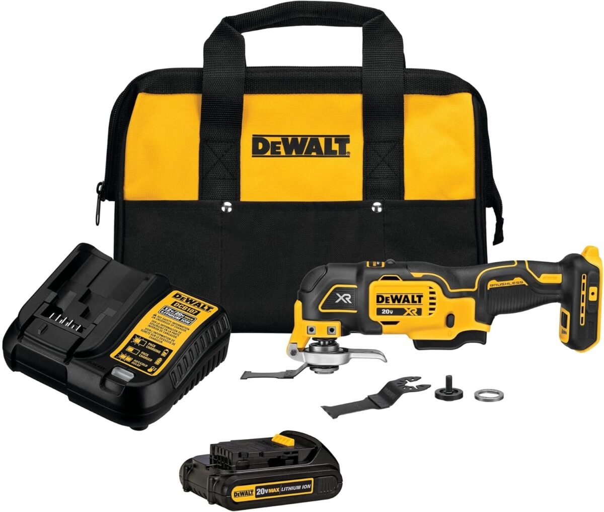 DEWALT 20V MAX* XR® 3-Speed Cordless Oscillating Multi-Tool Kit
